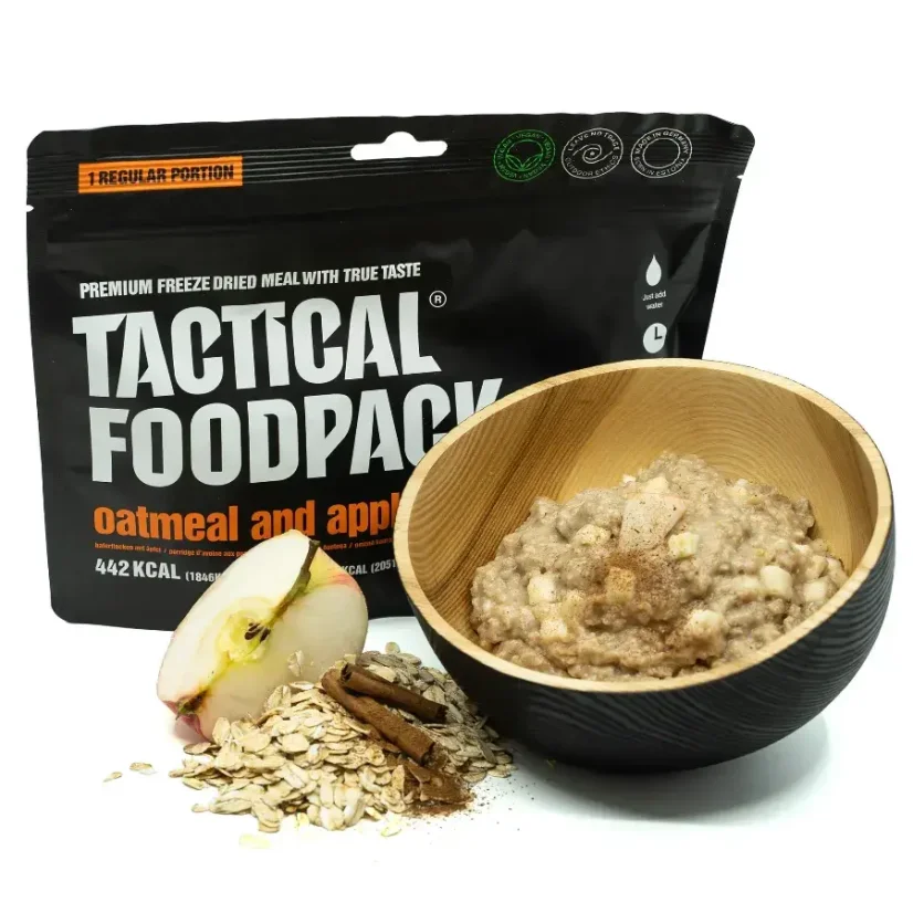 Tactical Foodpack Ovesná kaše s jablky