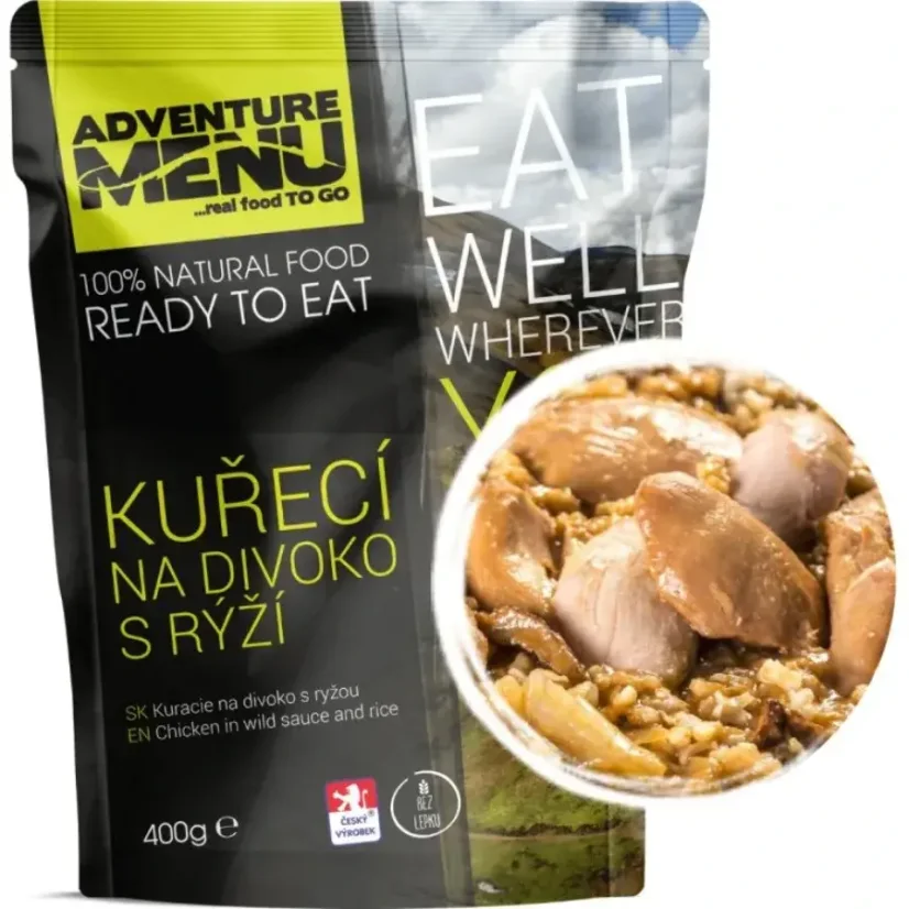 Adventure Menu Kuracie na divoko s ryžou