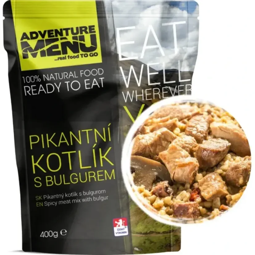 Adventure Menu Pikantní kotlík s bulgurem