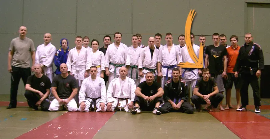 Arnošt Valach na semináři Jiu-Jitsu